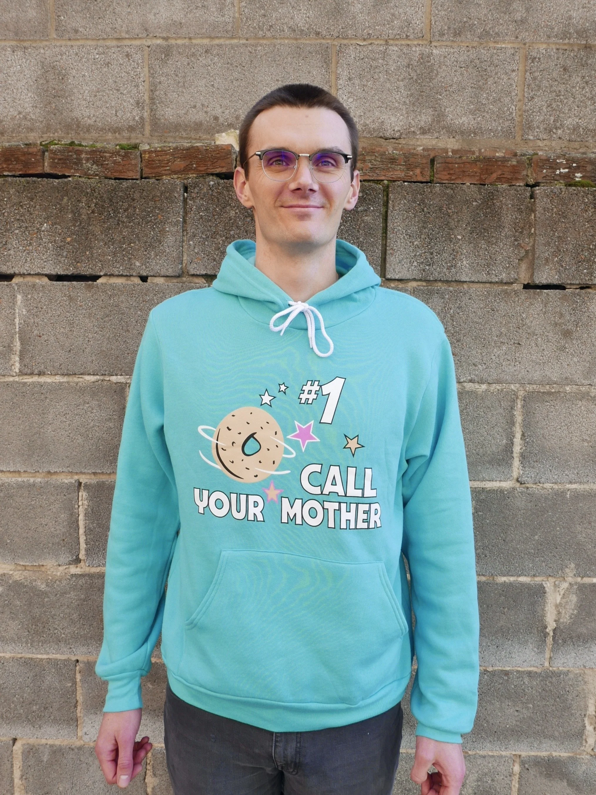 1996 NBA ALL STAR BAGEL HOODIE Call Your Mother Deli